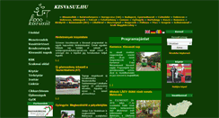Desktop Screenshot of kisvasut.hu
